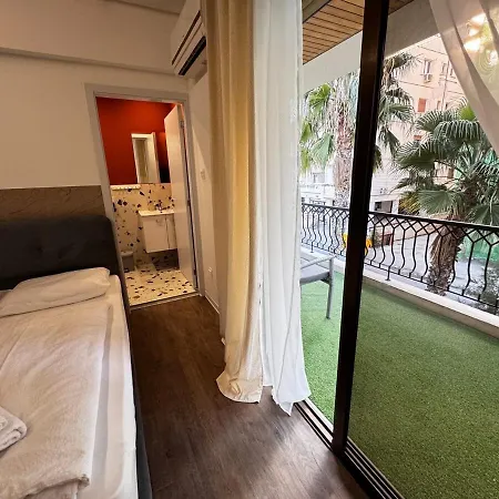 アパート Modern 8 Balcony Kitchenette Bathroom リマソール